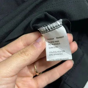 Tail White Label Skort Skirt XS‎ Black Athletic Activewear Gym Tennis Workout thumbnail 5