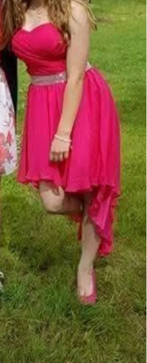 Bold Bridesmaid Dress Pink Size 6 thumbnail 4