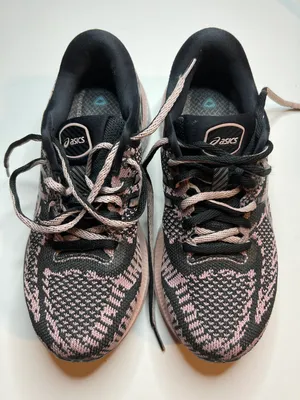 ASICS Gel Kayano 27 Black/Ginger Peach WMNS Size 7.5 thumbnail 1
