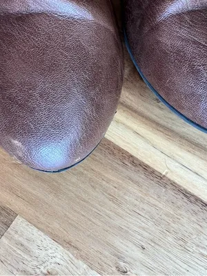 American Eagle Brown Ankle Boots Women’s 7.5 Slouch Buckle Low Heel thumbnail 6
