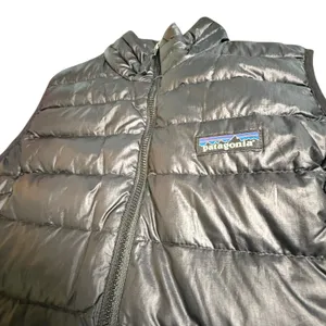 Patagonia Women Black Down Sweater Vest Puffer 84628 FA16 Small Packable thumbnail 2
