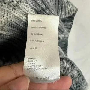 Anthropologie Pilcro Joni Tie Dye Cable Knit Hi Low Sweater‎ Womens Size Small thumbnail 12