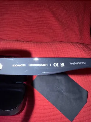 Coach Black Women's Sunglasses with Subtle Gold Accent thumbnail 5