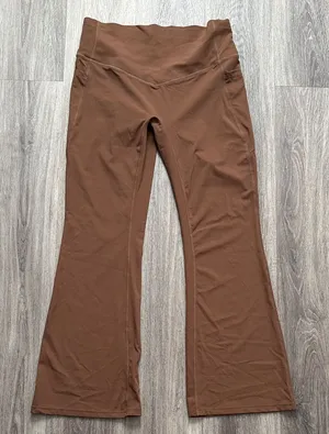 HALARA Ultra sculpt Flared Yoga Pants Size XL Compression High rise Wide Leg thumbnail 1