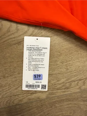 Lululemon Align Waist Length Racerback thumbnail 4