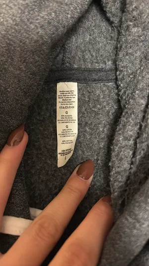 sweatshirt Gray Size L thumbnail 2
