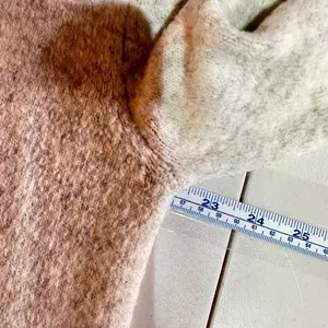 French‎ Connection Wool Blend Light Gray Bell Sleeve Boat Neck Sweater Small thumbnail 5