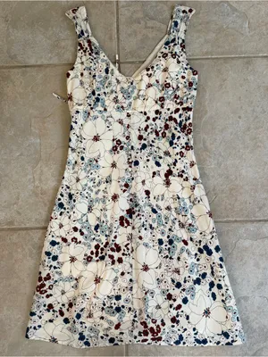 Patagonia Amaia Organic Cotton Floral Dress Size 2 thumbnail 4