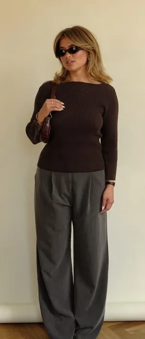 Djerf Avenue Women's Wide-Leg Pants thumbnail 1