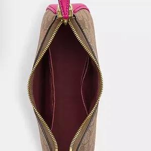 Coach Khaki Cerise Teri Shoulder Bag thumbnail 2