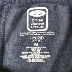 FORD Offical Licensed Navy Jogger Shorts with Pockets | NWT thumbnail 6