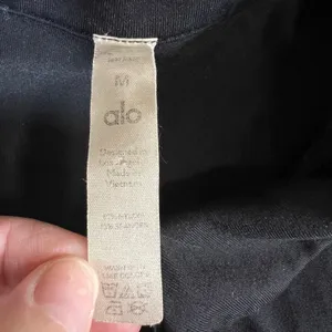 Alo Yoga Womens Black Sleeveless Racerback Polo Athletic Tennis Golf Dress M thumbnail 3