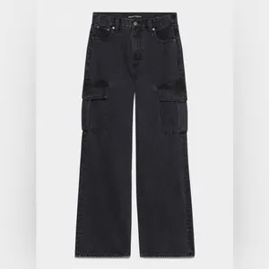 Aritzia Denim Forum The Farrah Hi-rise Cargo Jean Size 24 thumbnail 12