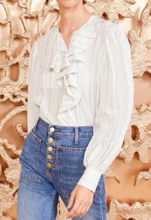 Ulla Johnson Adelaide silk‎ blouse thumbnail 1