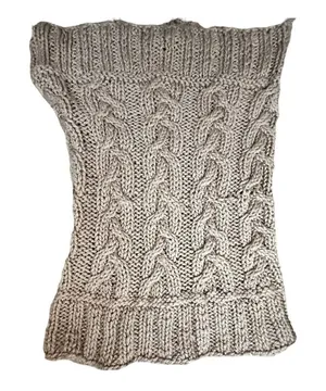 Thick Tan Sweater‎ Muffler thumbnail 1