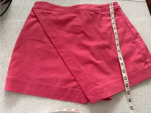 Cult Gaia hot pink mini skirt skort Alma short blossom nwt size medium it girl thumbnail 5