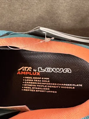 Women’s Lowa Amplux WS All Terrain Running Shoes Size 8 Melon Arctic 320695 0300 thumbnail 7