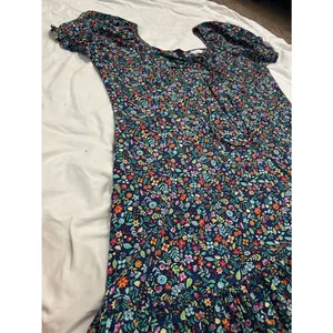 Berrylush Floral Puff Sleeve Mini Dress | Women’s 3XL thumbnail 4