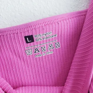 Ribbed Athletic Pink Short Romper Gym Fit thumbnail 8