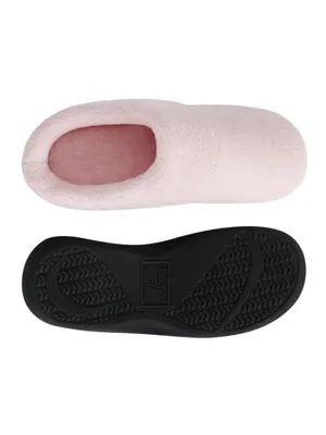 NWT Isotoner Womens Terry Clog Slippers Non Slip 96035 Peony Pink M (7.5-8) thumbnail 3