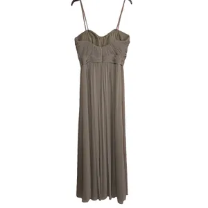 Watters & Watters‎ Style 5514 Shirred Chiffon Floor Length Dress Size 10 Wedding thumbnail 5