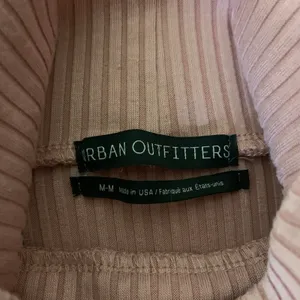 Urban Outfitters Pink Ribbed Turtleneck Bodycon Dress Long Sleeve Y2K M thumbnail 4