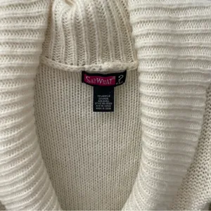 Y2K Cream Sweater Jacket Cardigan thumbnail 2