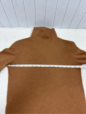 VINCE Lightweight Boiled 100% Cashmere Classic Turtleneck Size XS thumbnail 7