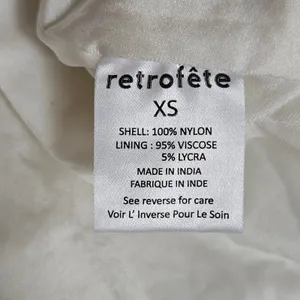 Retrofête Nikki Sequin Dress in White‎ Size XS Bridal Long Sleeve Mini thumbnail 9