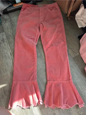 Mother The Cha Cha Chew Pink Corduroy Pants Size 28‎ thumbnail 15