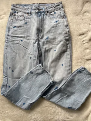 Outfitters Embroidered Jeans thumbnail 1
