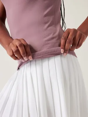 Athleta Momentum Seamless Polo Top Muave thumbnail 4