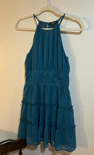 cute turquoise dress Blue thumbnail 1