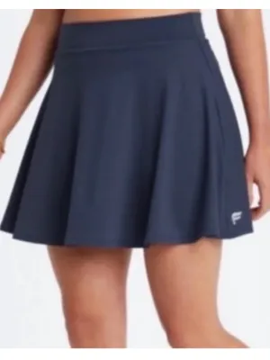 Fabletics Navy Blue Flounce Performance Flare Tennis Skirt thumbnail 1