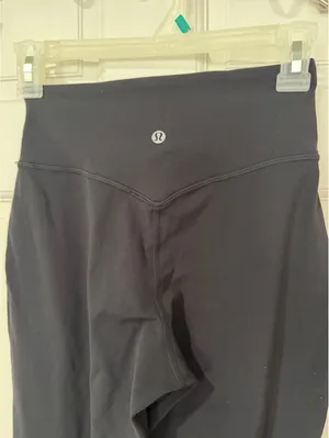 Lululemon Black High Waist Jogger Pants Size 2 thumbnail 5