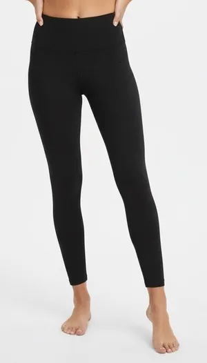 Herina Black Basic Leggings Style‎ C2801 Size S thumbnail 1