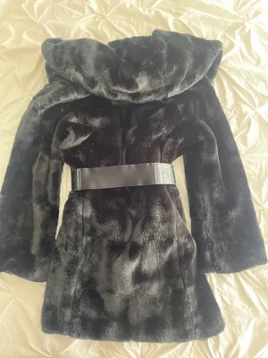 Tahari Faux Fur Coat thumbnail 7
