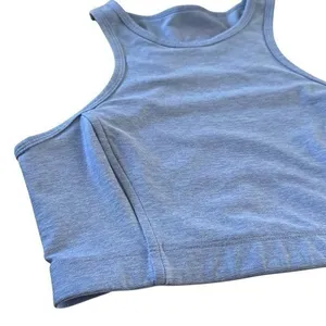 Outdoor Voices Athena Sports Bra Light Blue Athletic Workout Outdoors Stretch XS thumbnail 3