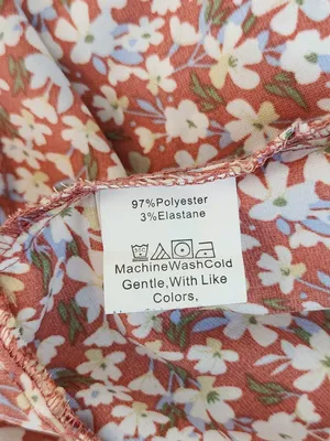 BTFBM Rose Pink Floral High Low Midi Dress Size XL Wedding Guest Dress thumbnail 12