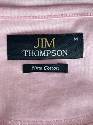 JIM THOMPSON Elephant Crystal Pink Pima Cotton T-Shirt thumbnail 3