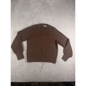Madewell Square Neck Sweater M Ribbed thumbnail 2