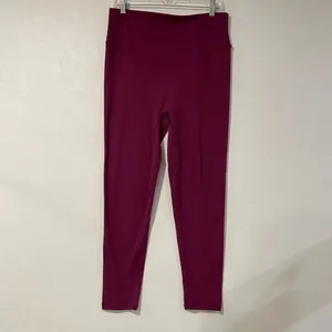 P’TULA Purple High Rise Leggings XXL Sculpt Workout Activewear thumbnail 2