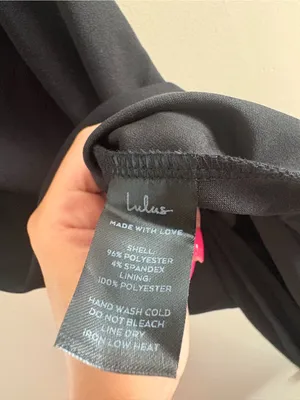 Lulus Keeper of My Heart Black One-Shoulder Maxi Dress Size Small Formal Wedding thumbnail 9