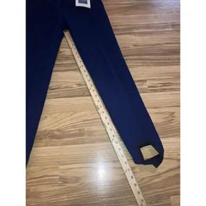 Vintage Obermeyer Ski Pants Womens Navy Blue Stirrup Snow Wool Blend Size 6 Long thumbnail 9