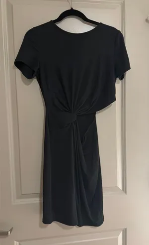 Black wrap dress Size M thumbnail 1