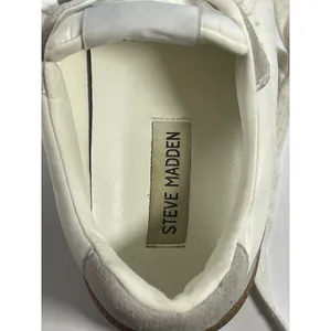 Steve Madden Womens 9 White Gray Suede Gum Sole Retro Low Top Sneakers 494986 thumbnail 11