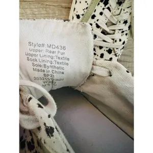 Madewell Sidewalk Low-Top Sneakers in Spatter-Painted Calf Hair Women’s‎ 9 thumbnail 9