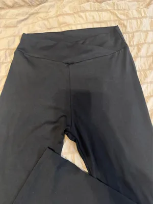 Cross waste yoga pants  thumbnail 2