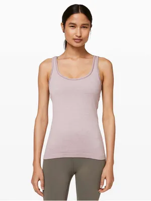 LULULEMON Seek Simplicity Tank in Powdered Mauve Sz. 4 thumbnail 3