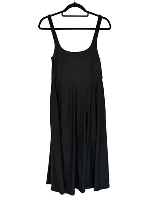 Beyond Yoga Featherweight At The Ready Square Neck Dress Darkest Night - Size M thumbnail 4